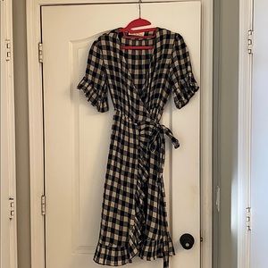 Anthropologie Isabella Sinclair wrap dress XS